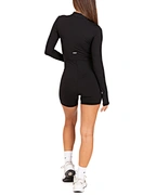black long sleeve jumpsuit